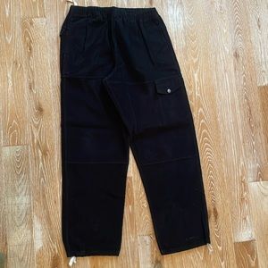 18 East Black Corduroy Pant Sz M